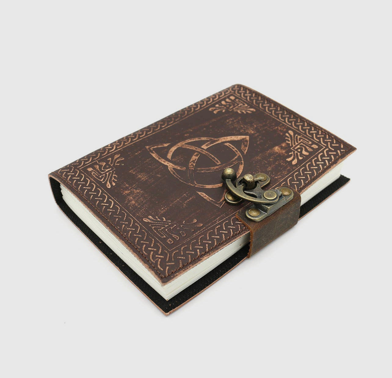 Embossed Leather Blank Journal