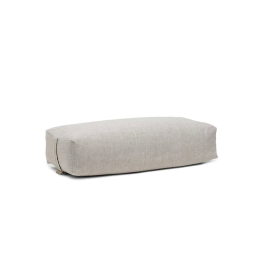 Linen Rectangular Bolster- B, halfmoon