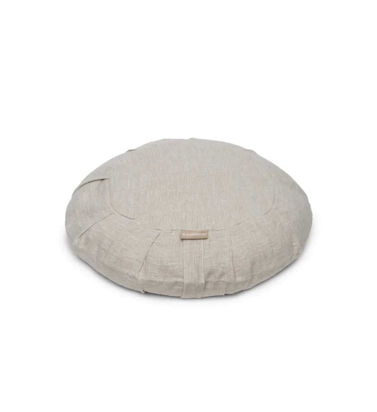 Linen Round Meditation cushion- B,  halfmoon